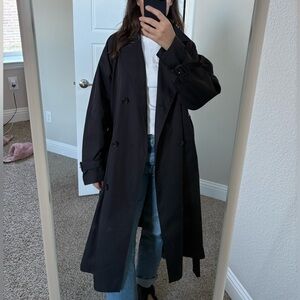 Uniqlo Women's Dark Trench Coat